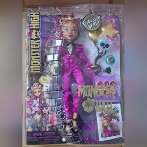 Monster High Doll in Vibrant Purple and Gold Outfit
